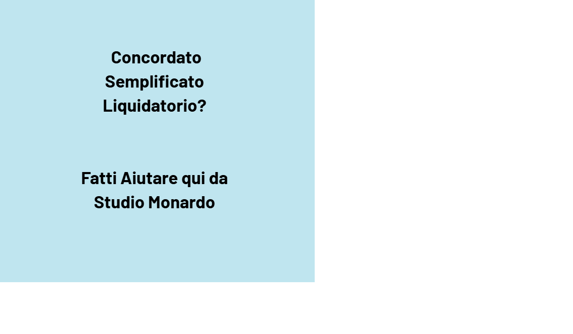 geekvape aegis solo 3 istruzioni Concordato Semplificato Liquidatorio 2026: Guida Definitiva con l'Avvocato